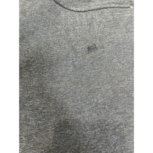 Lululemon Men’s Chino Pants 32x32 Blue Grey Heather Stretch Small Repair (pic) - Picture 2 of 6